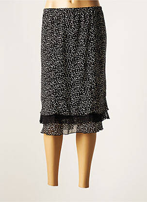 Fustă midi negru TRICOTS SAINT LUC femeie