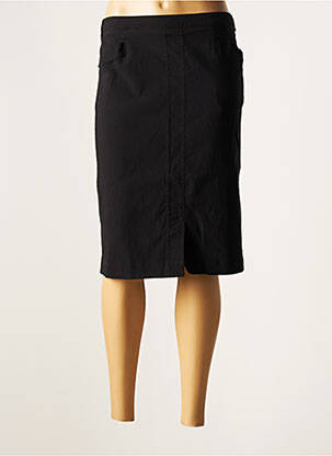 Fustă midi negru TRICOTS SAINT LUC femeie