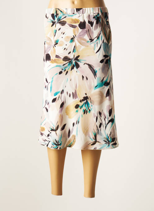 Fustă midi bej FRANCE RIVOIRE femeie