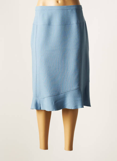 Fustă midi albastru FRANCE RIVOIRE femeie