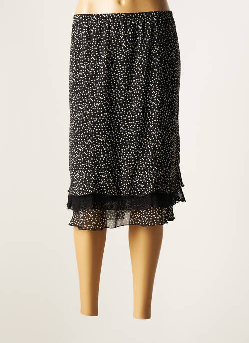 Fustă midi negru TRICOTS SAINT LUC femeie