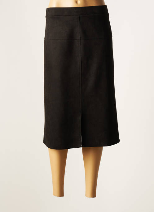 Fustă midi negru TELMAIL femeie