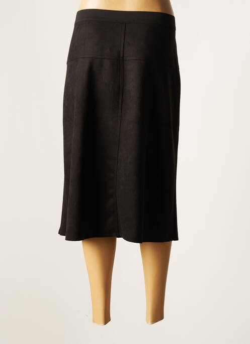 Fustă midi negru TELMAIL femeie