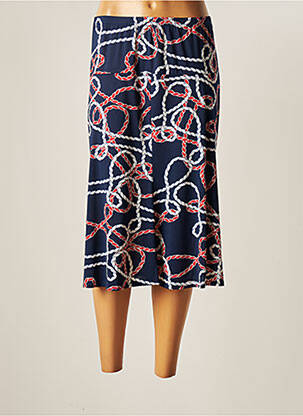 Fustă midi albastru TELMAIL femeie