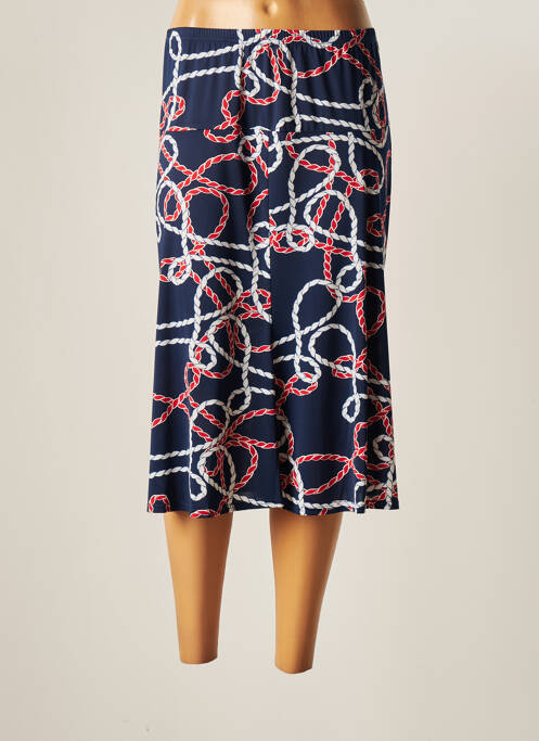 Fustă midi albastru TELMAIL femeie