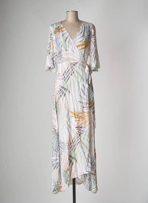 Rochie lungă alb MOLLY BRACKEN femeie