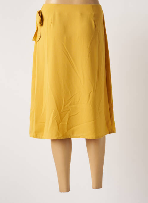 Fustă midi galben MD'M femeie