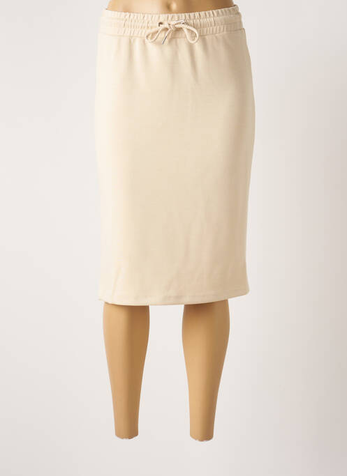 Fustă midi bej B.YOUNG femeie