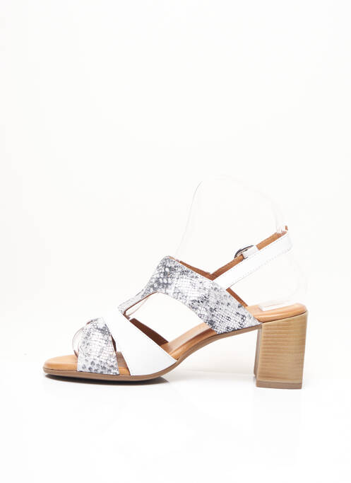Sandale/Pantofi decupați alb ELUE PAR NOUS femeie