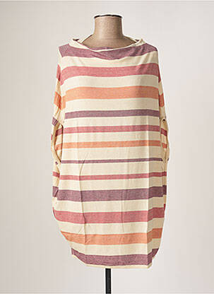 Tunică mâneci scurte bej 077 femeie