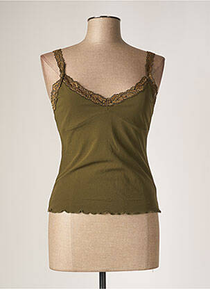 Top verde HYBRIS femeie