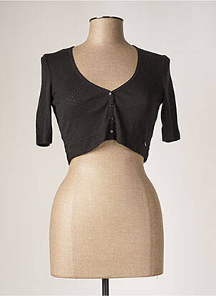 Bolero mâneci scurte negru DES PETITS HAUTS femeie