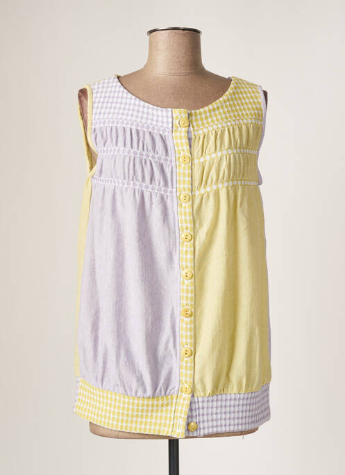 Vestă fără mâneci verde CATHERINE ANDRE femeie