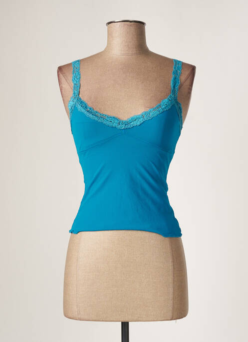 Top albastru HYBRIS femeie