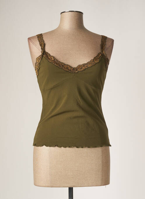 Top verde HYBRIS femeie