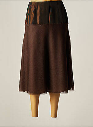Fustă lungă maro BETTY BOOM femeie