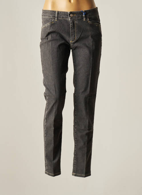 Blugi cu croială slim albastru TRUSSARDI JEANS femeie