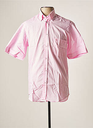 Cămașă cu mâneci scurte roz BO bărbat