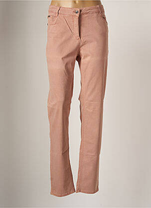 Pantalon slim roz BRANDTEX femeie