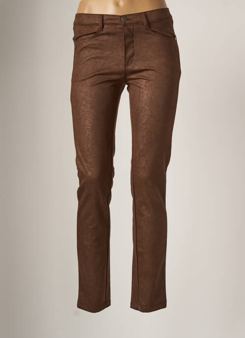 Pantalon slim maro WALTRON femeie