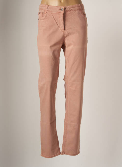Pantalon slim roz BRANDTEX femeie