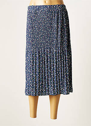 Fustă midi albastru PLURIELLES femeie