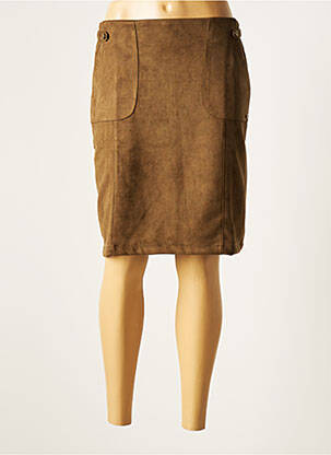 Fustă midi verde THALASSA femeie