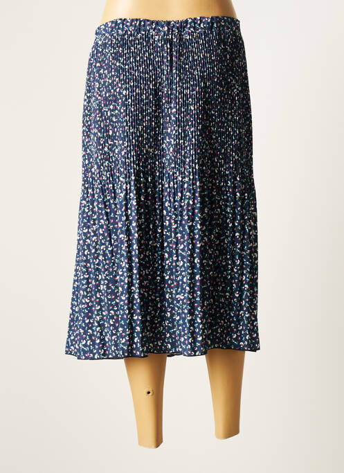 Fustă midi albastru PLURIELLES femeie