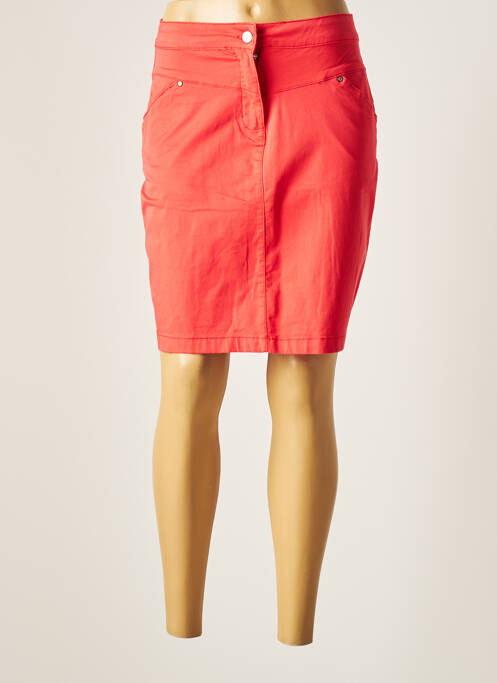 Fustă midi roșu THALASSA femeie