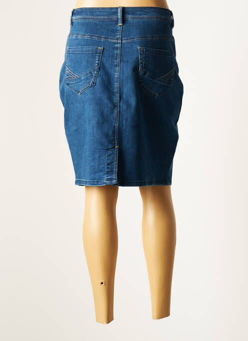 Fustă midi albastru PLURIELLES femeie