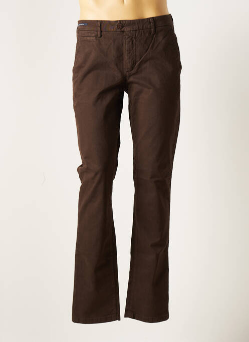 Pantalon chino maro TELERIA ZED bărbat