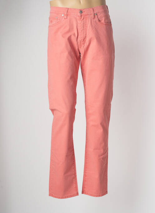 Pantalon slim roz GANT bărbat