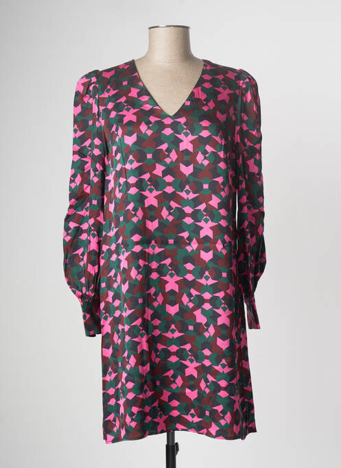 Rochie midi roz CARACTERE femeie