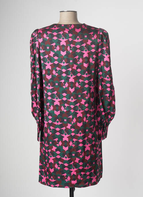 Rochie midi roz CARACTERE femeie