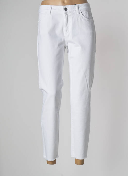 Blugi croială Mom alb CARACTERE femeie