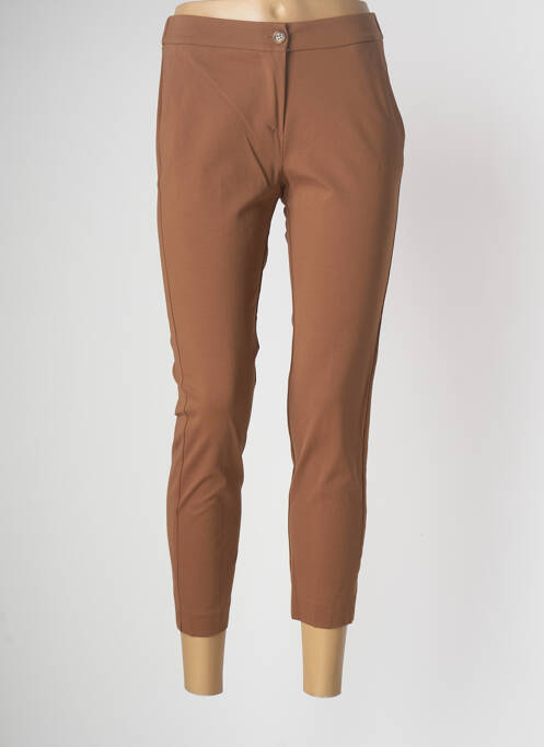 Pantalon 7/8 maro ANGELA DAVIS femeie