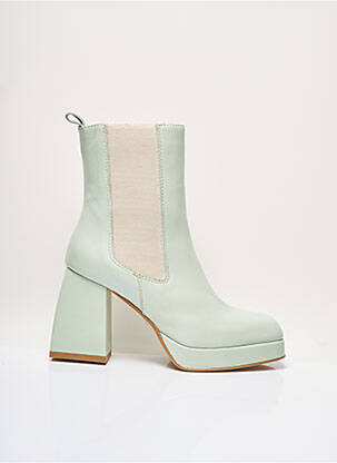 Botine/Ghete verde FEDERICA LANCIONI femeie