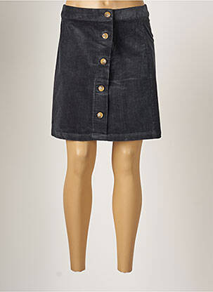 Fustă scurtă croială dreaptă albastru C'EST BEAU LA VIE femme