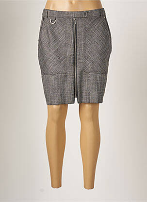 Fustă scurtă gri EVA KAYAN femeie