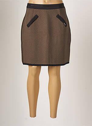 Fustă midi mărime normală verde MALOKA femme