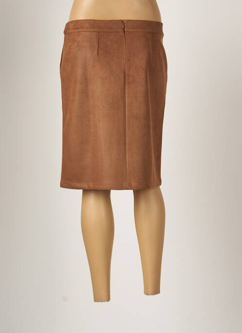 Fustă midi maro THALASSA femeie