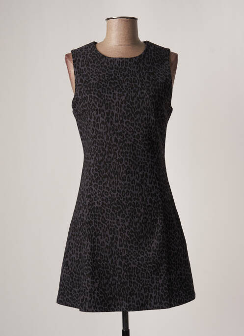 Rochie scurtă gri DESIGUAL femeie