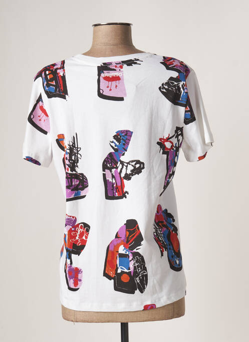 Tricou alb DESIGUAL femeie
