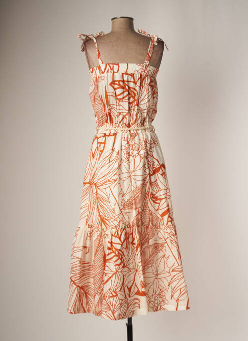 Rochie lungă portocaliu LA PETITE FRANCAISE femeie