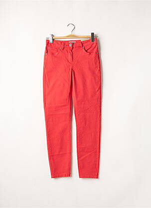 Pantalon slim roșu BRANDTEX femeie
