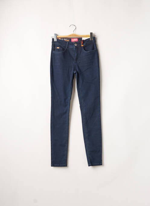 Blugi cu croială slim albastru STREET ONE femeie