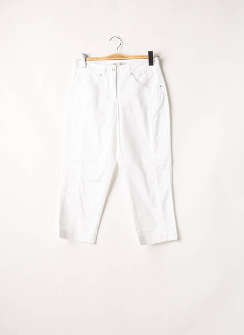 Pantalon trei sferturi alb BRANDTEX femeie