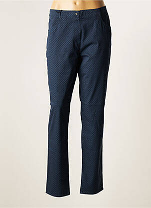 Pantalon slim albastru EAST DRIVE femeie
