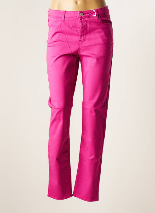 Pantalon slim roz KANOPE femeie