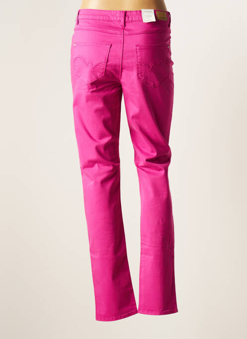 Pantalon slim roz KANOPE femeie